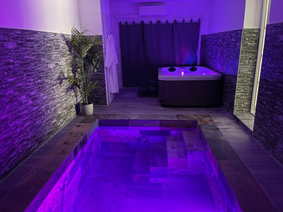 L'INSTANT ROMANTIQUE - Suite Santorin - Love’nSpa - weekend en amoureux, love rooms avec spa ou jacuzzi privatif